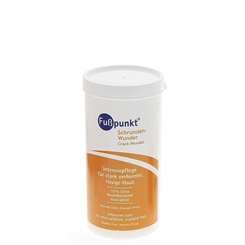 Fußpunkt Schrunden-Wunder, Fußcreme mit Urea 15%, bei Hornhaut, rissigen Füssen, Nachfüll 450ml 450ml Nachfüll
