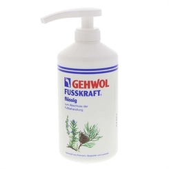 GEHWOL Fusskraft flüssig Fusspflegelotion, Fusspilzschutz, 500ml 