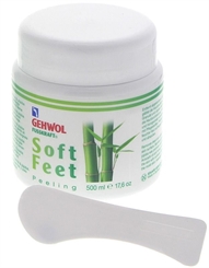 GEHWOL Fusskraft Soft Feet Peeling Fußpeeling mit Bambus, Jojoba 500 ml