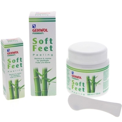 GEHWOL Fusskraft Soft Feet Peeling Fußpeeling mit Bambus, Jojoba 