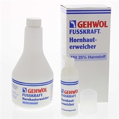 GEHWOL Fusskraft Hornhauterweicher, 25% Harnstoff mit Schaumspenderflasche, Hornhautentfernung, 500ml 