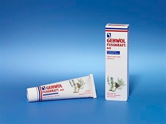 GEHWOL Fusskraft Rot, trockene Haut, Fußcreme, wärmend 75 ml