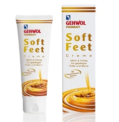 GEHWOL Fusskraft Soft Feet, Fußcreme mit Hyaluron, Urea 