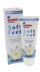 GEHWOL Fusskraft Soft Feet Lotion, Fußcreme mit Hyaluron, Wasserlilie 125 ml