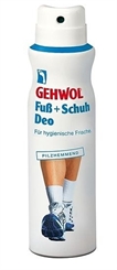 GEHWOL Fußdeo und Schuhdeo, mit Pilzschutz, Fußspray Schuhspray gegen Fußgeruch, mit Zink,150 ml 