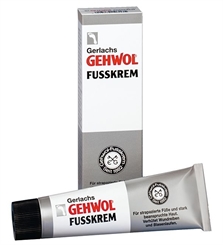 Gerlachs GEHWOL FUSSKREM, Fußcreme für stark strapazierte Haut, 75ml 