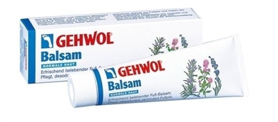 GEHWOL Balsam, normale Haut, desodorierend, Fußcreme, mit Fußpilzschutz, 125 ml