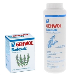 GEHWOL Badesalz mit echtem Rosmarinöl Fussbad, desodorierend, 