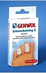 GEHWOL Zehenschutzring G, Zehenpolster, Zehenschutzschlauch, Mittel