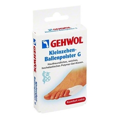 GEHWOL Kleinzehen Ballenpolster G, Druckschutz für Schneiderballen, Ballen kleiner Zeh 
