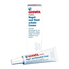GEHWOL med Nagelcreme u. Hautschutz Creme für brüchige, spröde Nägel, 