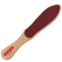 GEHWOL Hornhautfeile aus Holz, Fußfeile für die Füsse Entfernung von Hornhaut, Schwielen, doppelseitig, 1 Stück