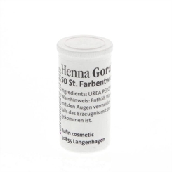 Henna Gora Entwickler 50 Tabletten 3% Peroxid Entwickler zum Augenbrauen und Wimpern färben 