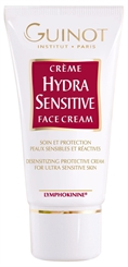 GUINOT Crème Hydra Sensitive, Gesichtscreme 24h Creme für sensible Haut, 50ml 