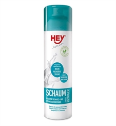 HEY sport Schaum Aktiv-Reiniger Waschmittel Reinigungsspray für nicht in die Waschmaschine passende Gegenstände. 