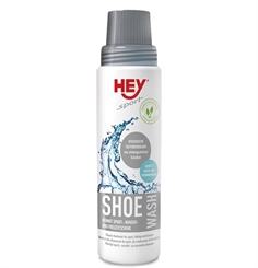 HEY sport SHOE Wash Waschmittel für Lederschuhe und Textilschuhe reinigt Sportschuhe Leder und Textilien 