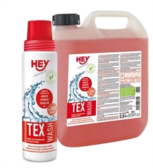 HEY sport TEX WASH Waschmittel für Sportkleidung Membran-Textilien und Funktionskleidung wie GORETEX, SYMPATEX ... 