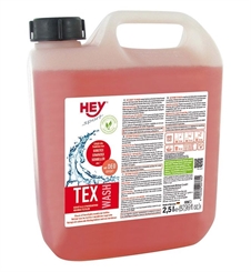 HEY sport TEX WASH Waschmittel für Sportkleidung Membran-Textilien und Funktionskleidung wie GORETEX, SYMPATEX ... 2,5 l