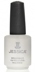 Brilliance Jessica Überlack glänzend Topcoat ein Glanzüberlack - schnelltrocknend, 14,8ml 