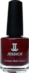 Jessica Nagellack 438 Chilled Chambord, weinrot, metallic, 14,8ml 