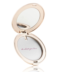 jane iredale Puderdose leer - Gold leeres Puderdöschen aus recyceltem PVC, dass mit einem Pressed Po 