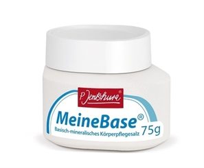 Peter Jentschura MeineBase mit Anwendung, mineralisches Basensalz für das Basenbad 75 g