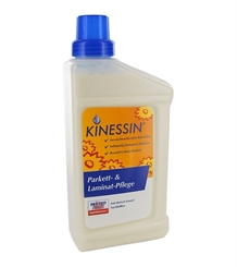KINESSIN Parkett- und Laminatpflege. Mit natürlichem Wachs zur Pflege von Holzböden. Ohne Nachpolieren. 1 Liter