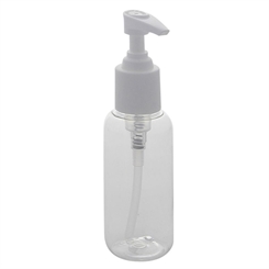 Leere Kosmetik Gelspender Kosmetex 100ml Pumpflasche für Gele, Lotionen, Flüssigkeiten 1x 100ml