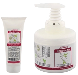 Aurawerk Handcreme mit Kollagen, Panthenol,Aloe Vera, Bienenwachs für trockene beanspruchte Hände, auch rissige - restrukturierend 