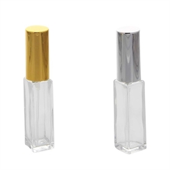 Mini Parfümflakon Glas mit Zerstäuber, 8ml Flakon für Parfum Gesichtswasser, leer 