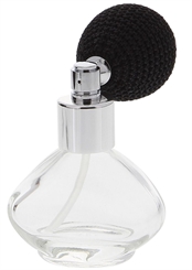 Zerstäuber für Parfüm, Flacon mit Ball-Pumpe Kosmetex Pumpzerstäuber, 15ml 