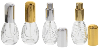 Parfümflakon, Taschenzerstäuber, 25 ml Kosmetex Zerstäuber f. Parfum, Cologne, leer m. Zerstäuber 