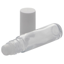 Kosmetex leere Deoroller Flasche, 10 ml Glas zum Befüllen, Deostick, Roll-on 