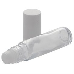 Klare Deostick Glas-Flasche, Kosmetex Deo-Roller zum Selbst Befüllen 