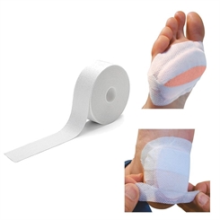 Fixiervlies, Pflaster zum Fixieren von Druckschutz, Kosmetex selbstklebendes Vlies, Hautfreundlich, 10 mtr. 2,5 cm breit