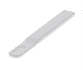Weisse Spatel, 7 cm, Kosmetex Cremespatel, Kosmetikspatel, 