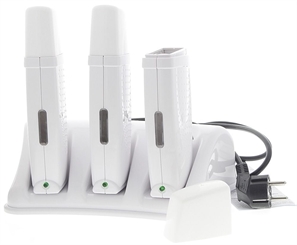 Kosmetex Trio - 3 er Wachspatronen Erwärmer - Erhitzer für 100ml, Wachserwärmer, Wachserhitzer, 