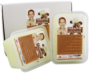 Kosmetex Paraffin-wachs Karité Sheabutter, Paraffinbad Wachs mit niedrigeren Schmelzpunkt 
