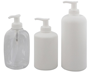 Leerer Seifenspender Flasche mit Pumper, Kosmetex Pump-Flasche, 