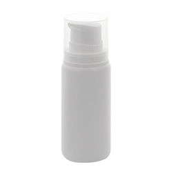 Leerer Kosmetex Airless Pumpspender 200ml mit Innenbeutel, Cremespender, Lotion und Gelspender zum selbst Befüllen 