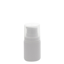 Leerer Kosmetex Airless Pumpspender 50ml mit Innenbeutel, Cremespender, Lotion und Gelspender zum selbst Befüllen 