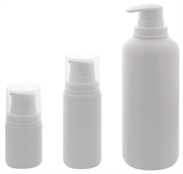 Leerer Kosmetex Airless Pumpspender mit Innenbeutel, Cremespender, Lotion und Gelspender zum selbst Befüllen 