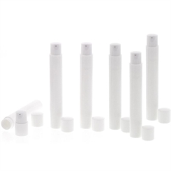 Leere Airless Pumpspender 10ml, Kosmetex Cremespender Lotion- und Gelspender zum selbst Befüllen 6 x 10ml