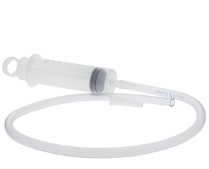 100 ml Spritze Blasenspritze, Kosmetex Wundspritze mit 2 m PVC-Schlauch. Für Hobby und Beruf. 200 cm