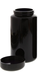 Mironglas Dose 300ml, Weithals Kosmetex Violett-Glas Vorratsdose m. Schraubverschluss, Miron 