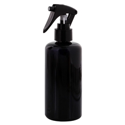 Mironglas Sprüh-Flasche 200 ml Kosmetex Violett-Glas mit Sprühkopf Zerstäuber, leer 