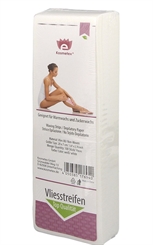 Vliesstreifen 100 Stück für Wachs, 20x7 cm 100 Stück