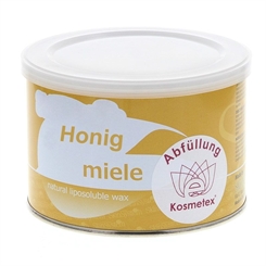 Kosmetex Honig Heiß Wachs-Dose 400ml, Warmwachs miele 
