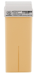 Kosmetex Wachs-patrone Argan Öl, Titanium Warmwachspatronen Roll-on für Haarentfernung, Roller Breit, 100ml 1 Stück