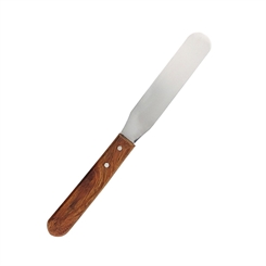 Kosmetex Wachsspatel breit 22mm, Metallspatel 21 cm, für die Wachs-Enthaarung 
